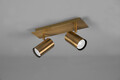 Plafoniera Marley, TRIO, 30x9x15 cm, 35W, 2x GU10, metal, bronz antic