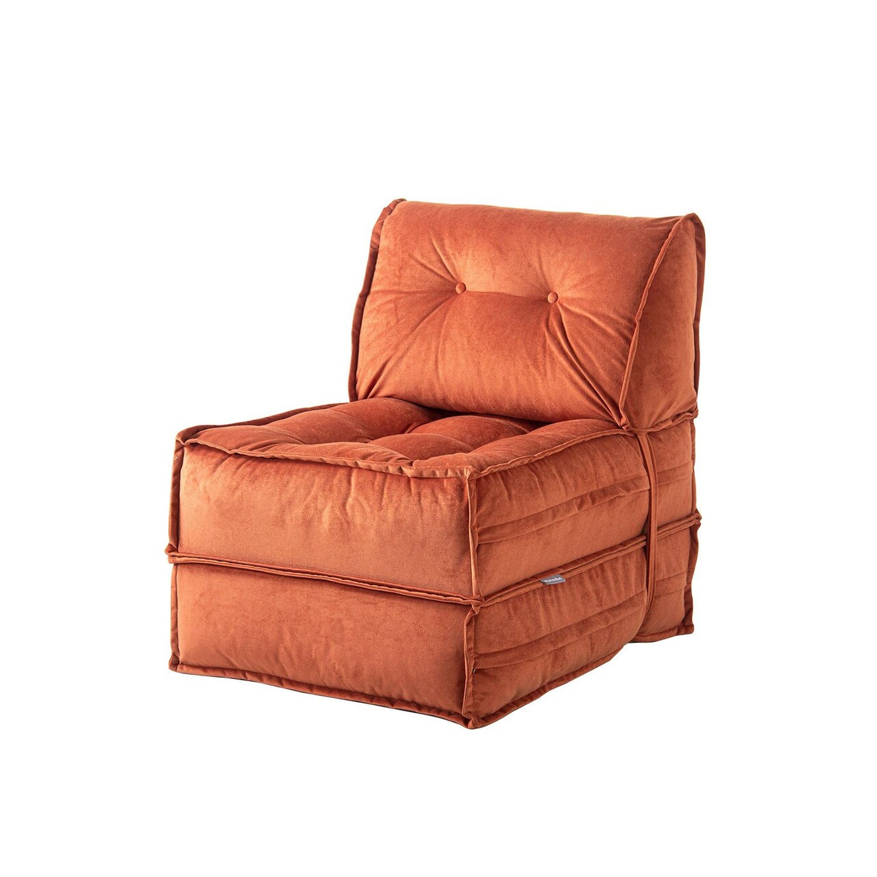 Fotoliu extensibil, Atelier del Sofa, 363SLD1153, Tesatura Boucle, Caramiziu - view 2