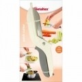Foarfeca bucatarie Universal, Metaltex, inox/plastic, alb