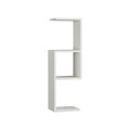 Raft pentru perete Dibi, Decortie, 89x22x28 cm, alb