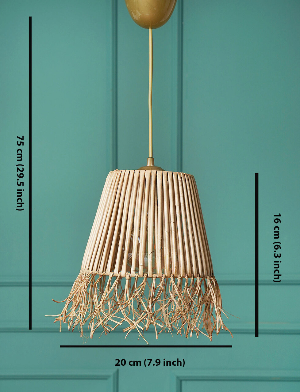 Lustra, FullHouse, 390FLH1655, Metal, Natural