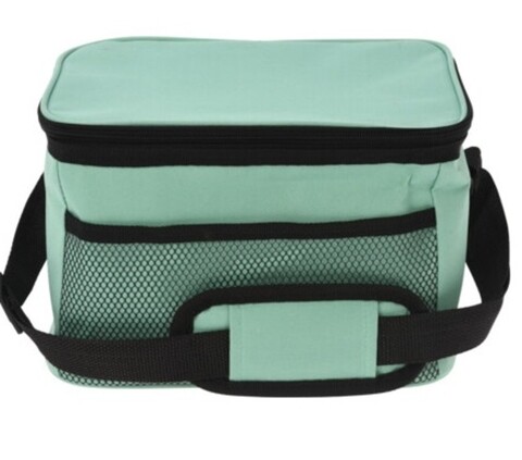 Geanta termoizolanta pentru pranz Sport, 7L, poliester, verde