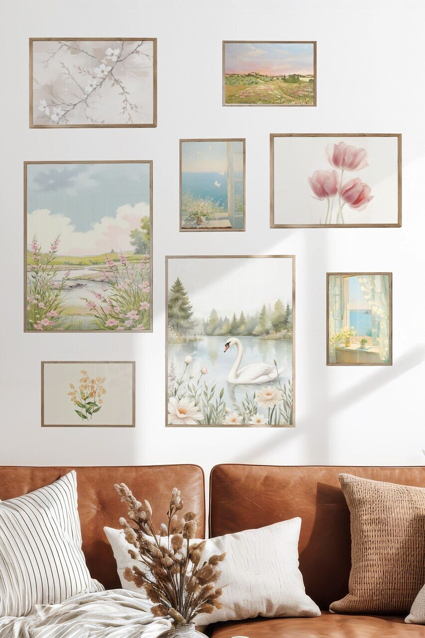 Tablou decorativ, Çgs-053-Wooden-Kck, Lemn masiv, Față: 100% PVC STICLĂ, Multicolor