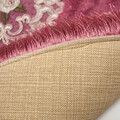 Set covorase de baie 2 piese, Alanur Home, ALN_E4_806, Poliester, Fucsia
