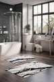 Set covorase de baie, Cartwright, CT-5057, Poliester, Multicolor