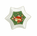 Platou servire, Elfomagia, Brandani, 20x20 cm, portelan New Bone China