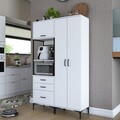 Dulap multifunctional, Rani, JE142, Alb
