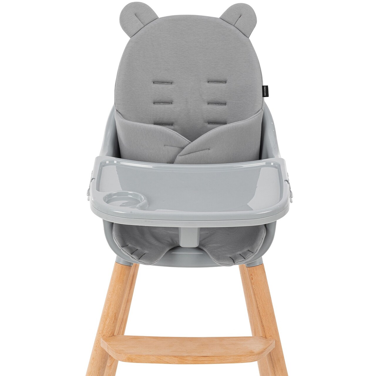 Perna universala copii Baby Pad, Wallxpert, Teddy Bear, Poliester, Gri - view 4