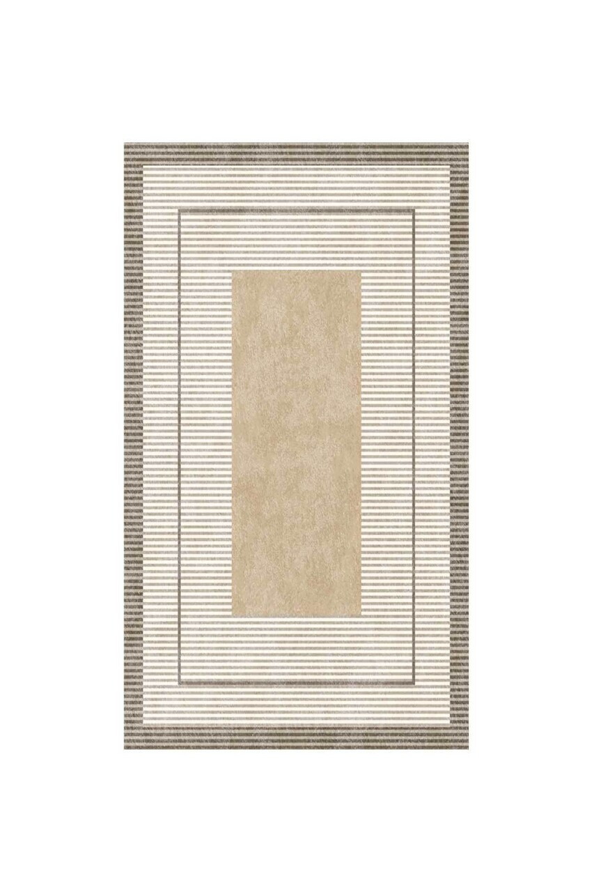 Covor, DC-7218-YOLLUK-86, 80x250 cm, Poliester, Bej — imaginea 2
