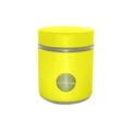 Recipient cu capac Muhler, MR-1403, sticla/metal, 550 ml, galben