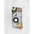 Organizator pentru accesorii baie, Brabantia, Caddy White, 19.5x9.8x11 cm, polipropilena, alb
