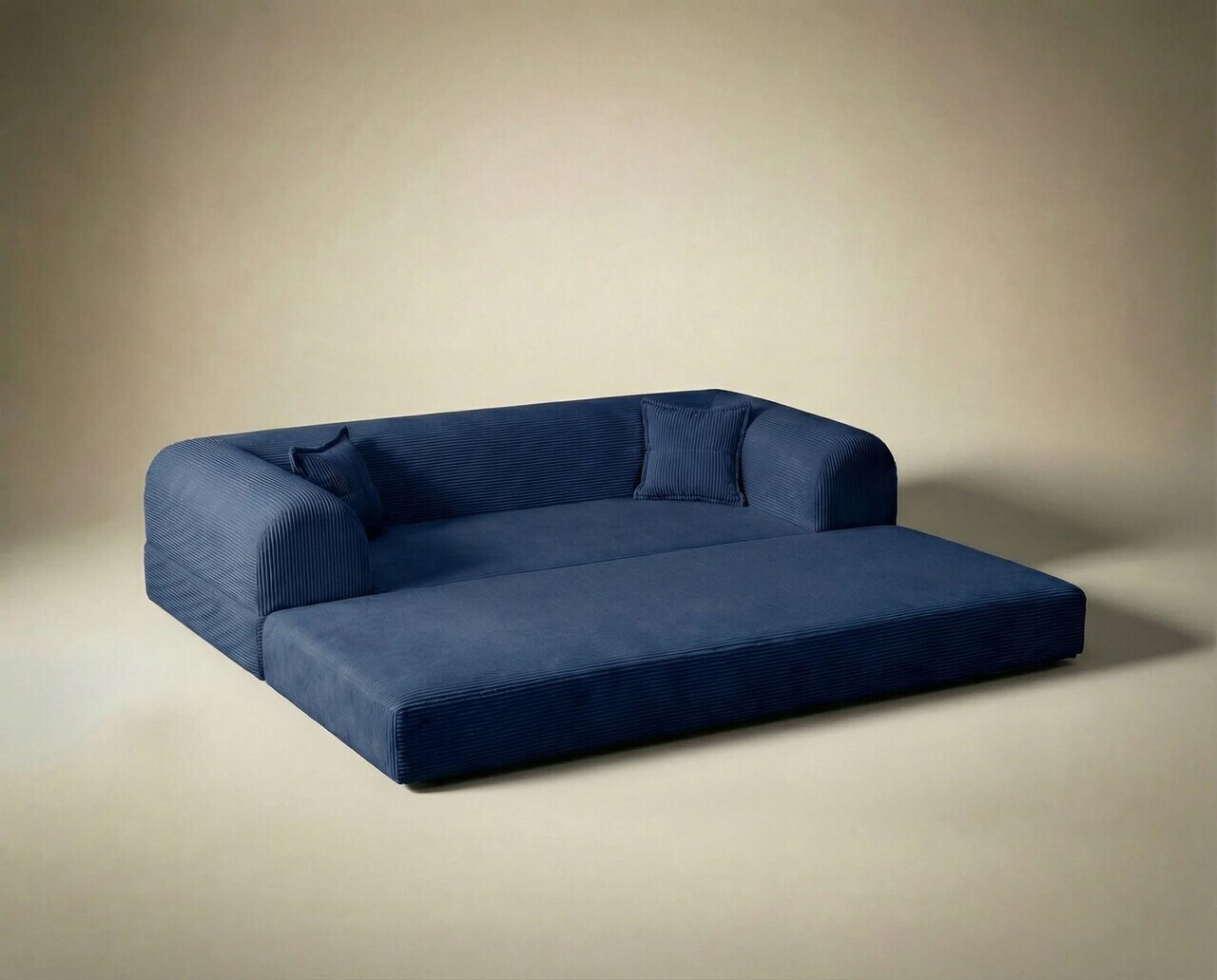 Canapea extensibila 3 locuri, Atelier del Sofa, 118FVL1303, Tesatura plus reiata, Albastru navy - view 8