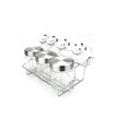 Set recipiente pentru bucatarie Jocca, 7 piese, sticla