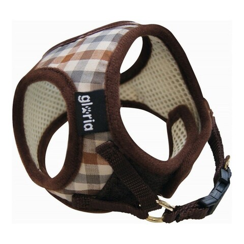 Ham pentru caini checked, gloria, marime xs, 17-22 cm