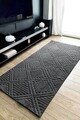 Covor, CLR-HİLDA-ANTRASİT-85, 100x200 cm, Poliester, Antracit