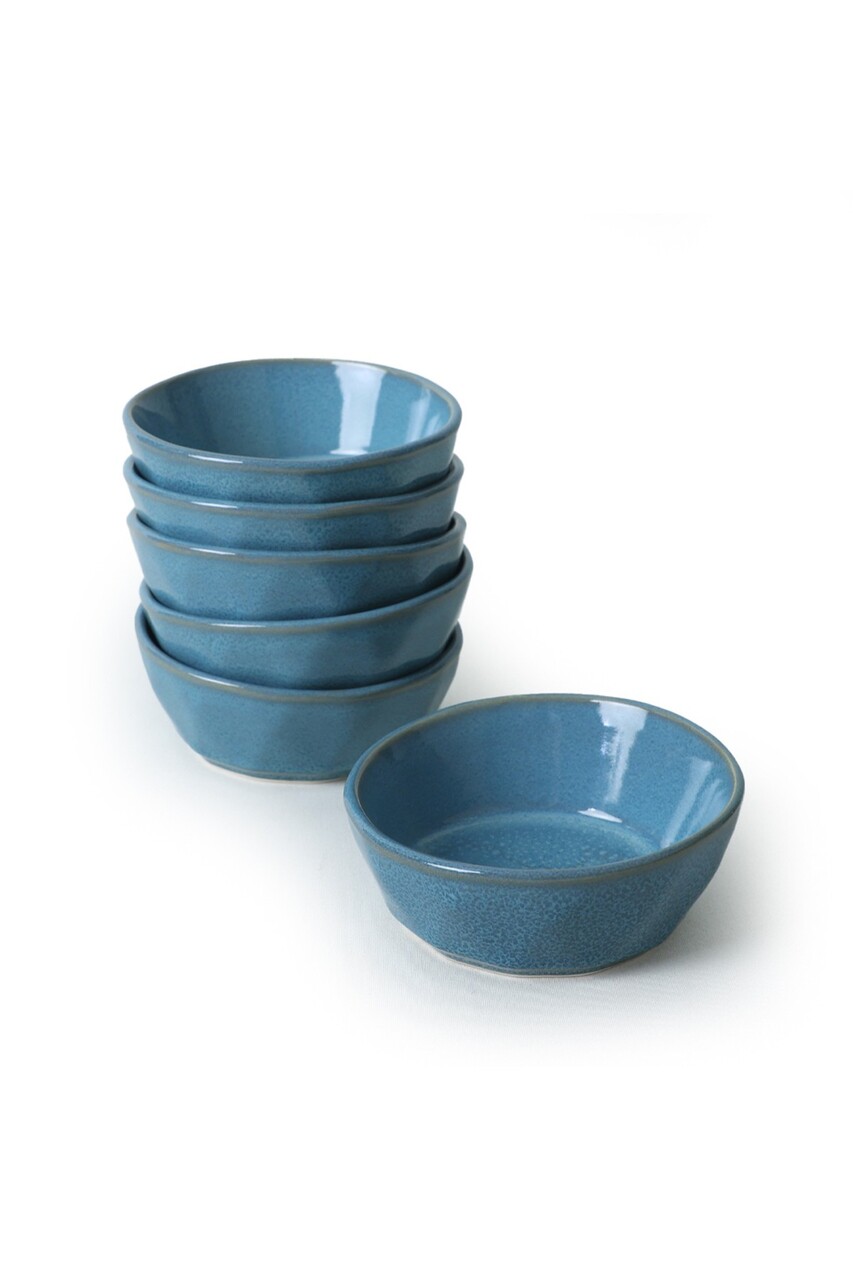 Set de boluri pentru aperitive (6 piese), L'essentiel Maison, 275KRM2423, Antibacterian, Turcoaz - view 6