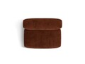 Modul pentru canapea, 1 loc, Martina-212, Micadoni Home, 132x106x75 cm, velur, caramiziu