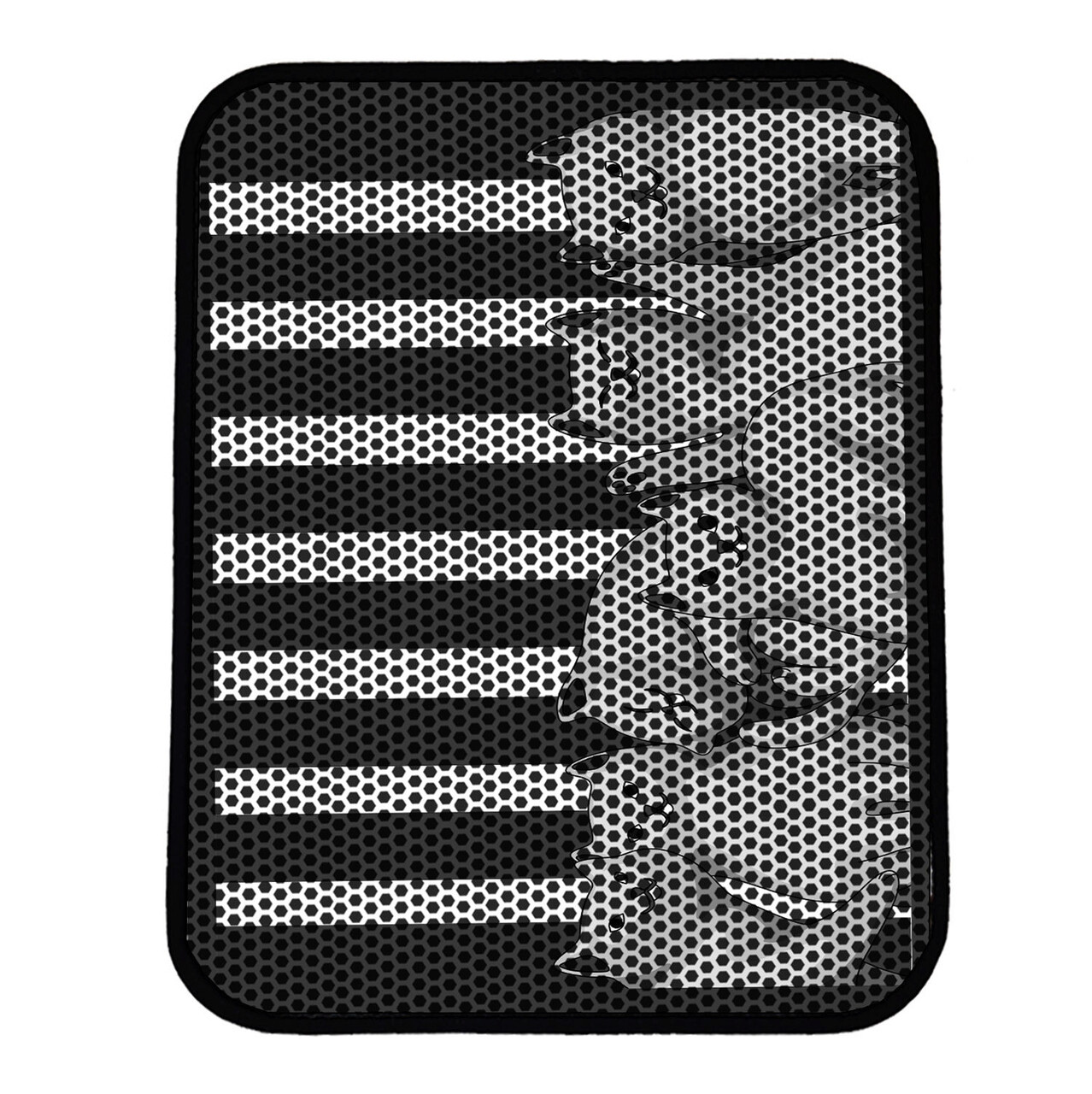 Covoras litiera pentru colectarea granulelor de nisip, Wallxpert, Nrszn0042, Multicolor - view 2