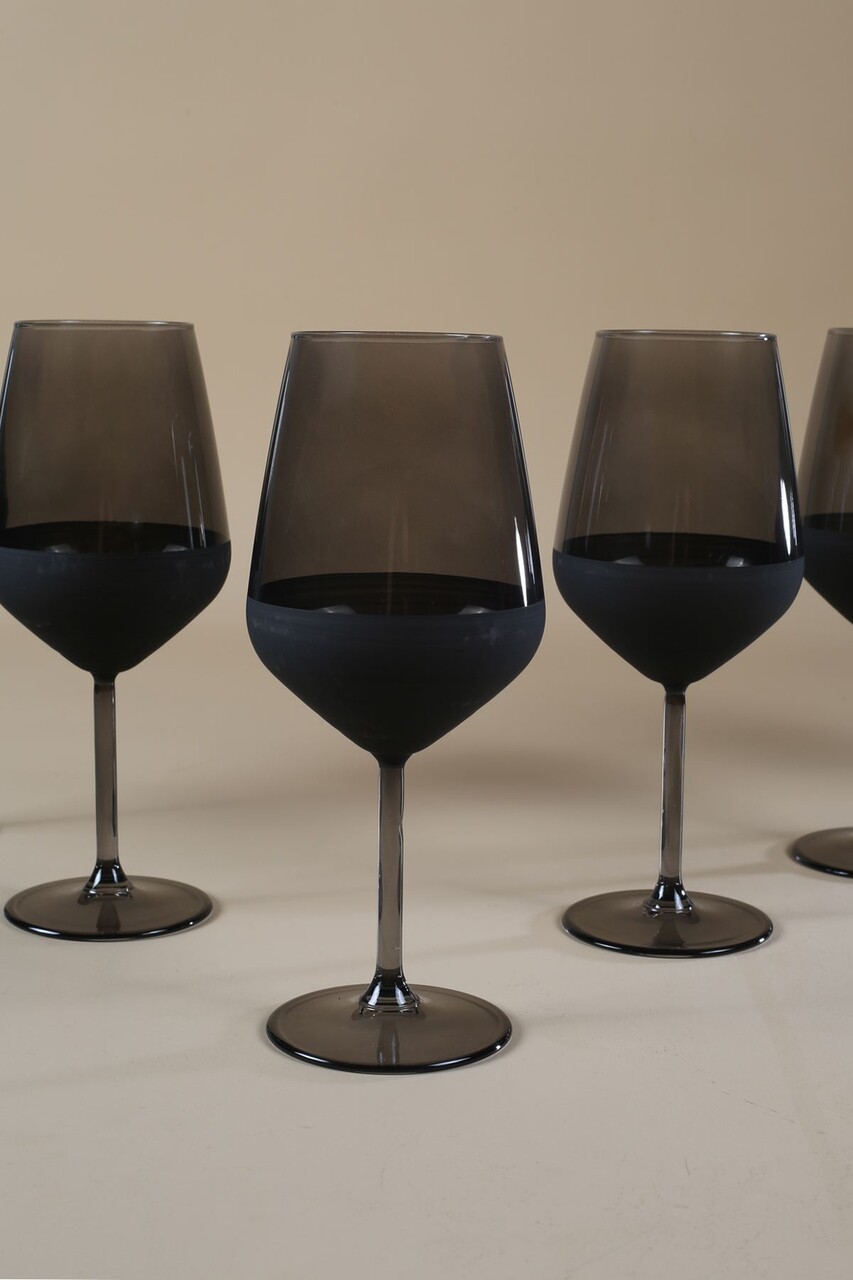 Set pahare de vin (4 piese), L'essentiel Maison, 127RKL1157, Negru - view 2