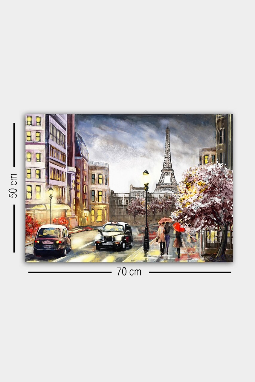 Tablou decorativ, 709663054-5070, Cadru: 100% LEMN (grosime: 3 cm), Multicolor - view 3