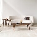 Masuta de cafea, Neostill, Sweet, 115x38x50 cm, Lemn de fag, Maro