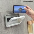 Carcasa de perete impermeabila pentru telefon, pentru cabina de dus / bucatarie, Cashower InnovaGoods