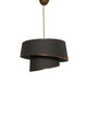 Lustra, Barette - Gold, Anthracite, FullHouse, 32 x 32 x 70 cm, 1 x E27, 60W, auriu/antracit