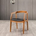 Scaun, Fairfax, Albero44, 50x70x53 cm, Lemn de fag , Nuc / Negru