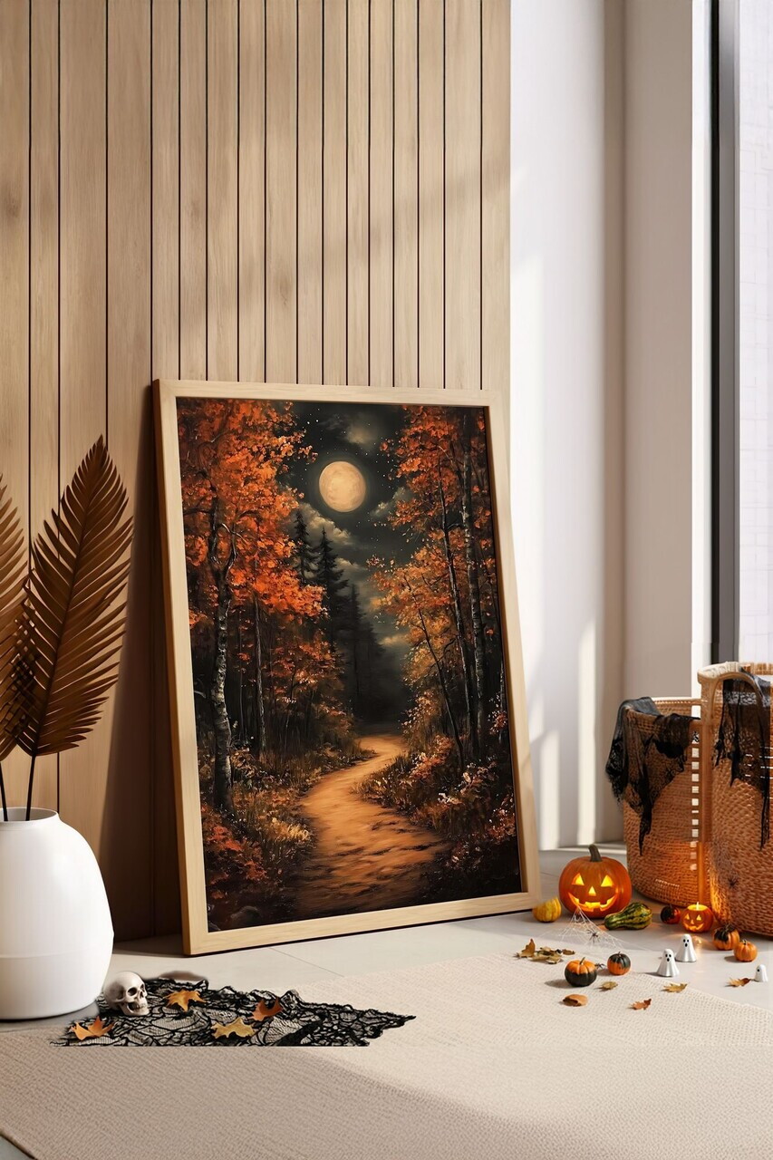 Tablou decorativ, Arthllwnmodel114-5070, MDF, Multicolor — imaginea 2