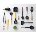 Set 4 recipiente depozitare, Brabantia, Tasty+, 2х700 ml, 2x1.6 L, plastic, gri inchis