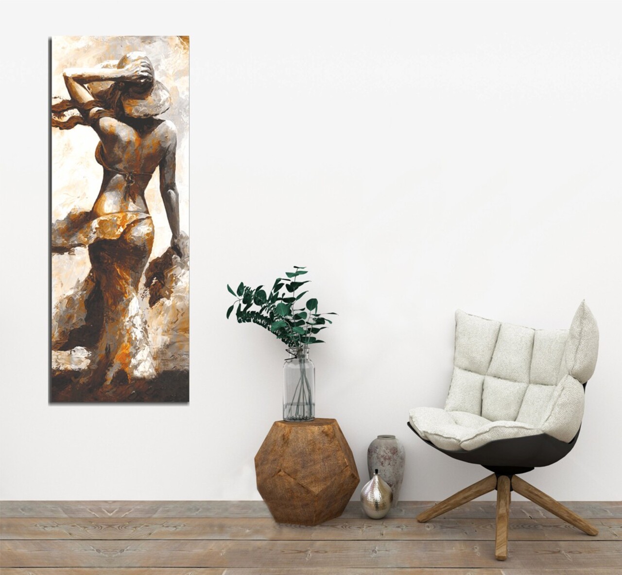 Tablou decorativ, PC108, 30 x 80 cm, Multicolor - view 2