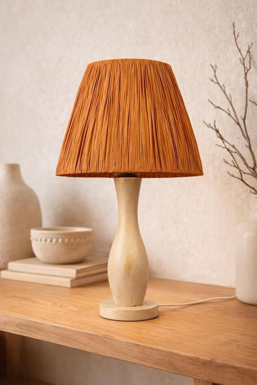 Lampa de masa, L'essentiel Maison, 687HMY2559, Crem - view 2