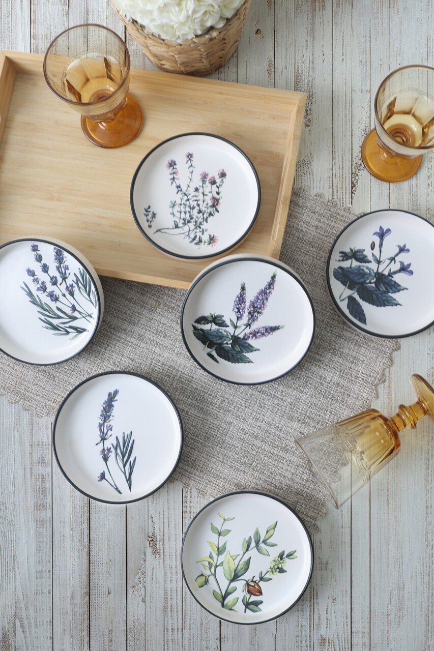Set boluri pentru sos (6 piese), L'essentiel Maison, 275KRM2467, Antibacterian, Alb mat - view 2