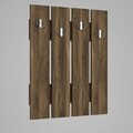 Cuier de perete, Furny Home, Anita, 64.7x80x3.6 cm, Maro