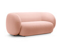 Canapea modulara 2 locuri, Kate, Micadoni, 183x99x76 cm, catifea, roz