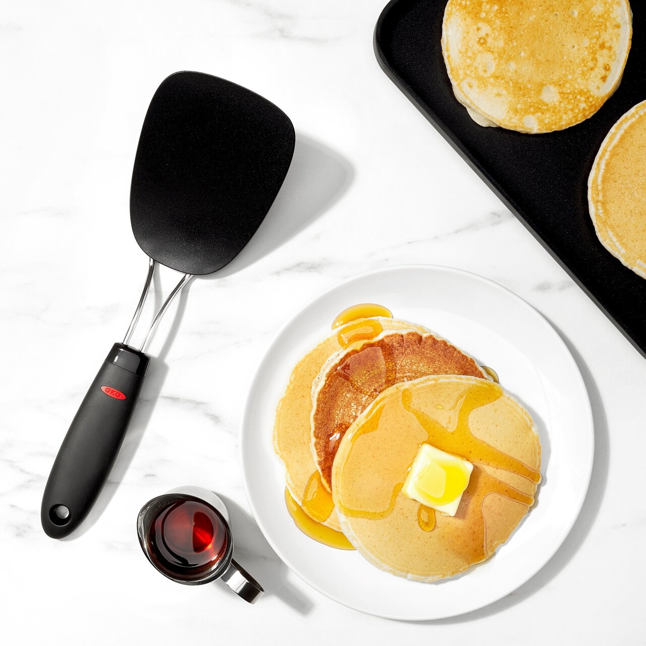 Paleta plastic, 28 cm, "SoftWorks" - OXO - imagine 7