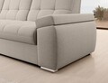 Coltar extensibil stanga 3 locuri ELTAP, LT-22IN, Sado, 272x192x95 cm, lemn/poliester, bej deschis