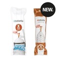 Set 20 saci de gunoi, Brabantia, NewIcon PerfectFit, marimea X, 10-12 L, nailon, alb