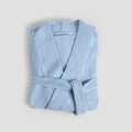 Halat de baie Vaffel, Homla, L/XL, bumbac, albastru