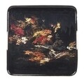 Masuta de cafea Desur, Bizzotto, 49.5 x 49.5 x 46 cm, otel/blat cu finisaj emailat
