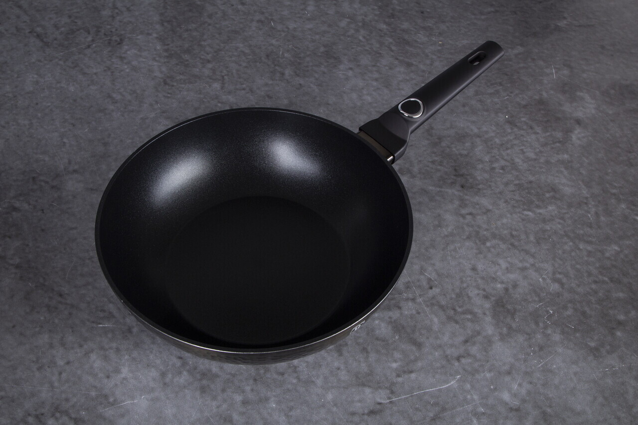 Tigaie Wok Berlinger Haus, Primal Gloss, 28 cm, 3.2 L, aluminiu forjat, negru - imagine 10