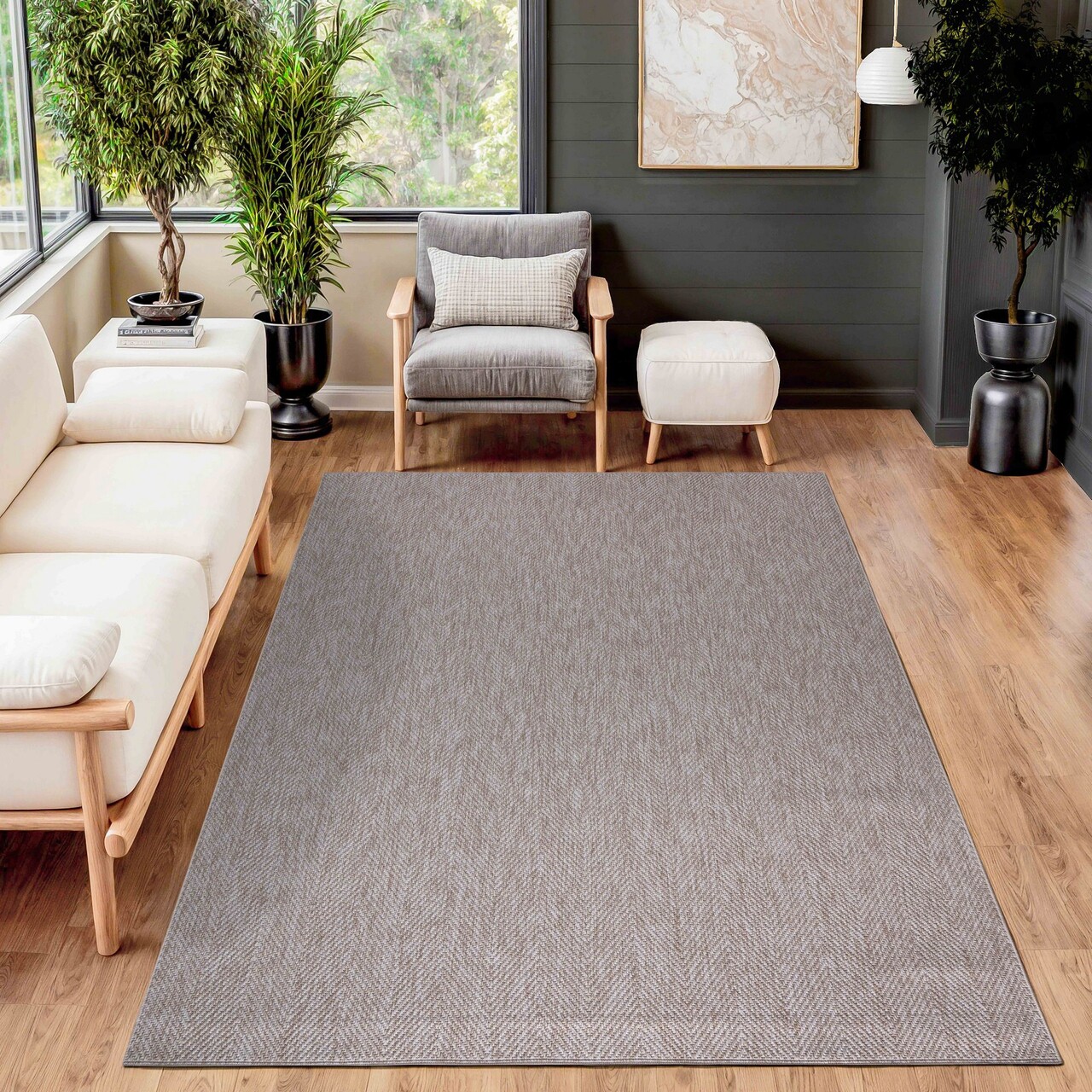 Rug (200 x 290) Berena 200x290 cm Crem