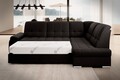 Coltar extensibil dreapta 3 locuri ELTAP, RT-22FL, Sado, 272x192x95 cm, lemn/poliester, maro inchis