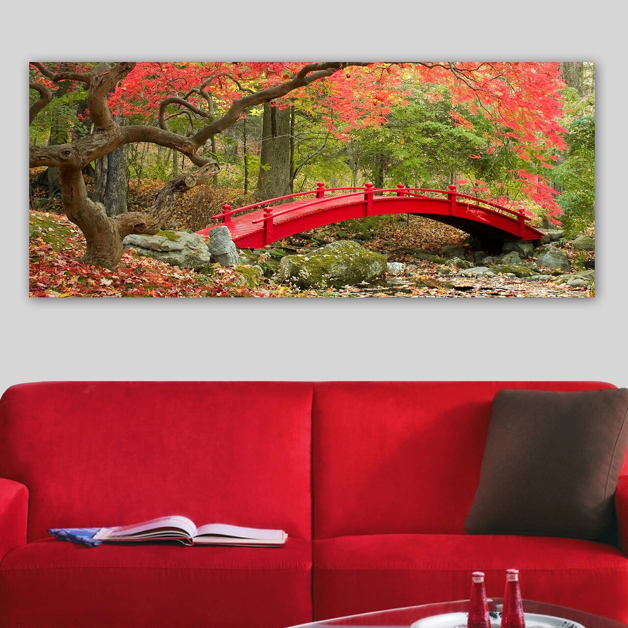 Tablou decorativ YTY154171406_50120 Cadru: 100% LEMN (grosime: 3 cm) Multicolor