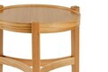 Set masute 2 piese, Hanah Home, Ren 2, LEMN MASIV DE STEJAR, Stejar