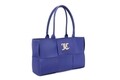 Geanta Juicy Couture 105, 40x12x25 cm, piele ecologica, albastru sax
