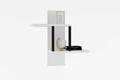 Raft de perete, Asse Home, Herra , 40x60x20 cm, PAL , Alb