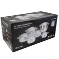 Set oale si tigai 12 piese, Zokura, inox