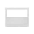 Dulap pentru bucatarie, Hanah Home, Minar, 100x87x58 cm, Alb / Antracit
