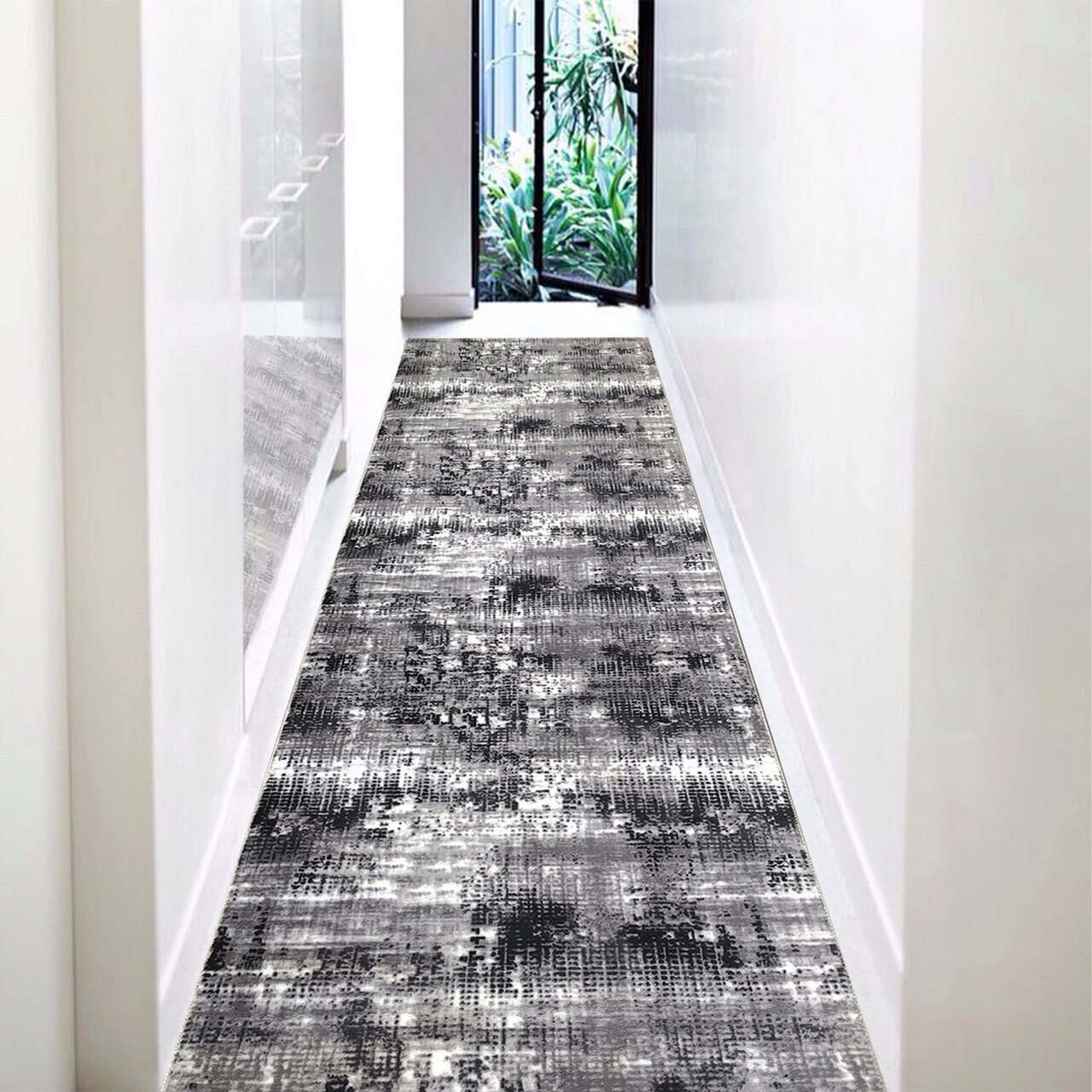 Covor, 1038, 80x150 cm, Poliester, Antracit / Gri